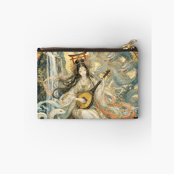 Item preview, Benzaiten, Goddess of Wonderful Sounds | Kami Goddess Wall Art designed and sold by Stoneflower-Art.