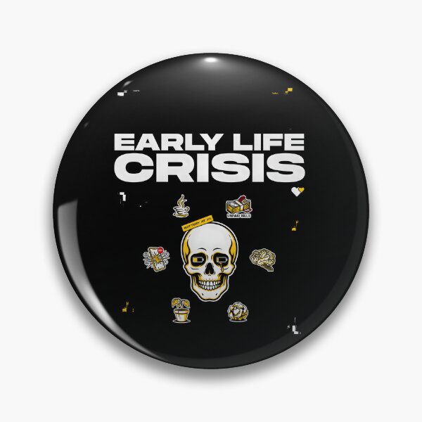 Item preview, Early Life Crisis Adulting Meme Design designed and sold by Redgiant87x.