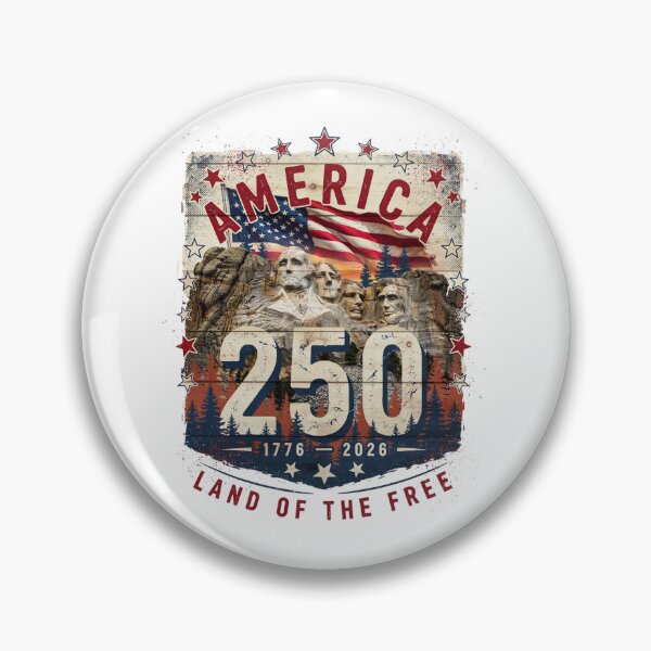 Item preview, America 250 Mount Rushmore South Dakota Semiquincentennial 1776 - 2026 Vintage Flag v3 designed and sold by DarylWelsh2024.