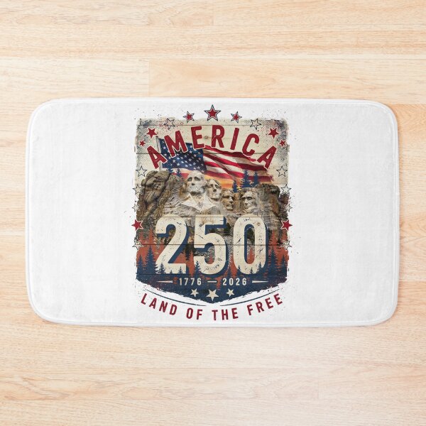Item preview, America 250 Mount Rushmore South Dakota Semiquincentennial 1776 - 2026 Vintage Flag v3 designed and sold by DarylWelsh2024.