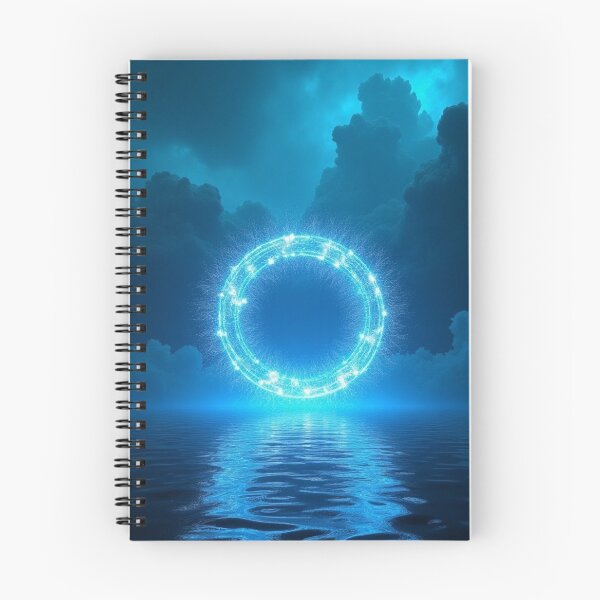 Item preview, Mystical Blue Energy Portal Over the Ocean. designed and sold by fbtrisha.