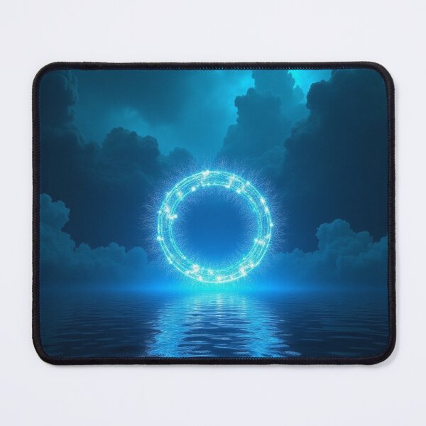 Item preview, Mystical Blue Energy Portal Over the Ocean. designed and sold by fbtrisha.