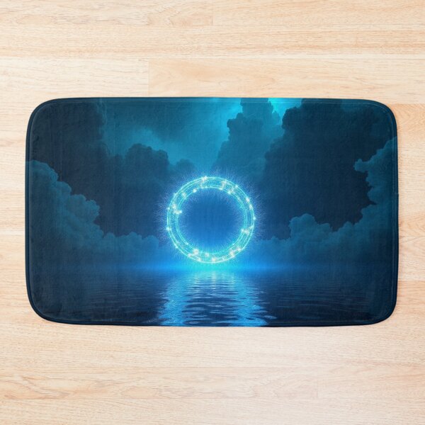 Item preview, Mystical Blue Energy Portal Over the Ocean. designed and sold by fbtrisha.