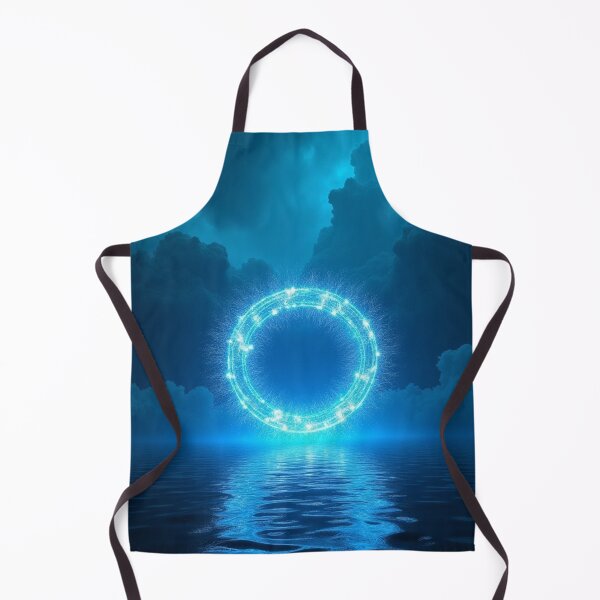 Item preview, Mystical Blue Energy Portal Over the Ocean. designed and sold by fbtrisha.
