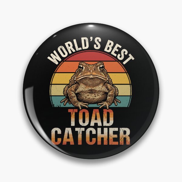 Item preview, World's Best Toad Catcher Amphibian Lover Herpetologist Gift designed and sold by Doodleoub.