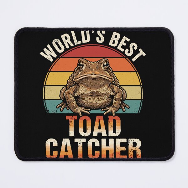 Item preview, World's Best Toad Catcher Amphibian Lover Herpetologist Gift designed and sold by Doodleoub.