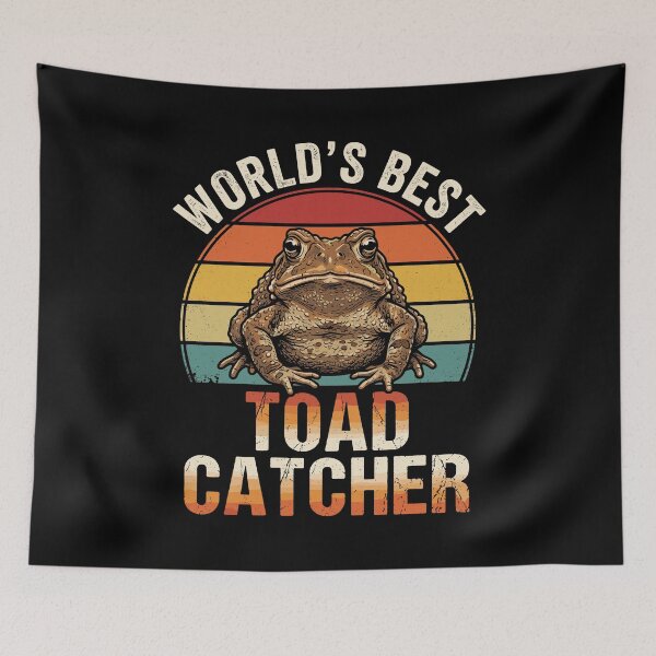 Item preview, World's Best Toad Catcher Amphibian Lover Herpetologist Gift designed and sold by Doodleoub.