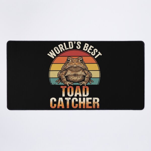 Item preview, World's Best Toad Catcher Amphibian Lover Herpetologist Gift designed and sold by Doodleoub.
