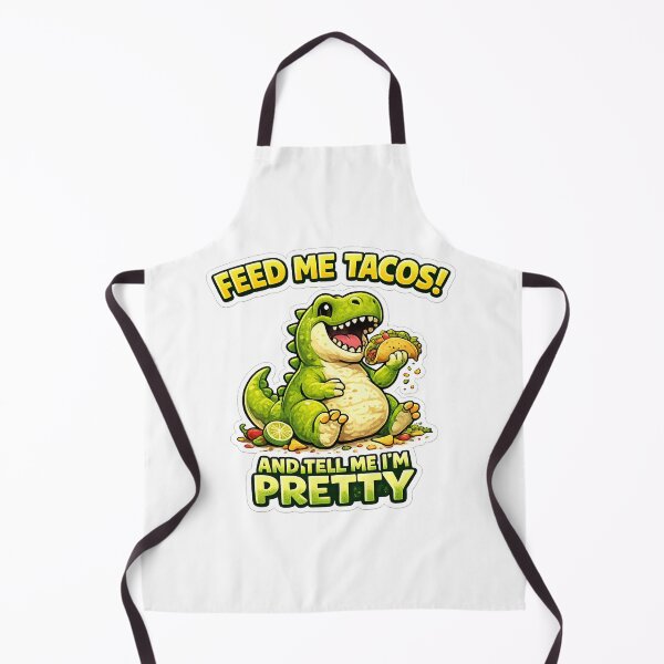 Item preview, Feed me tacos! and tell me I'm pretty designed and sold by procreativefox.