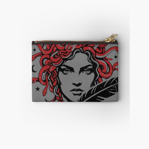 Item preview,  Medusa Writer Mythology Art – Dark Gorgon with Quill & Lightning designed and sold by Artsformore.