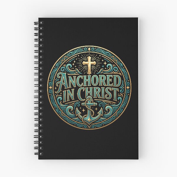 Item preview, Anchored In Christ Christian Faith Believer designed and sold by Doodleoub.