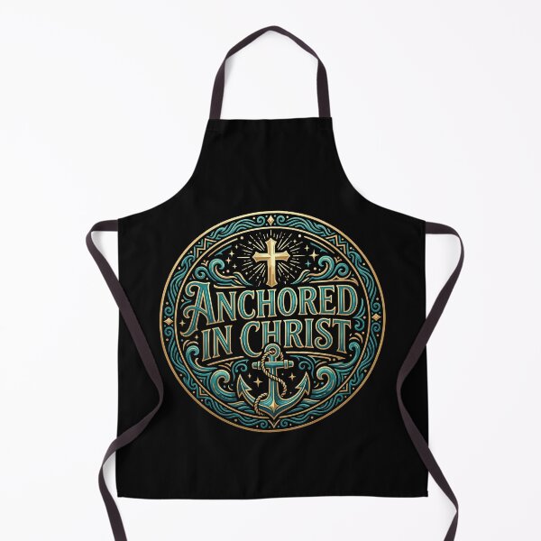 Item preview, Anchored In Christ Christian Faith Believer designed and sold by Doodleoub.