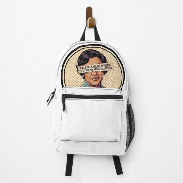 Item preview, Woman In STEM Katherine Johnson - Girls Are Capable Quote designed and sold by Neurospicy Trolls.