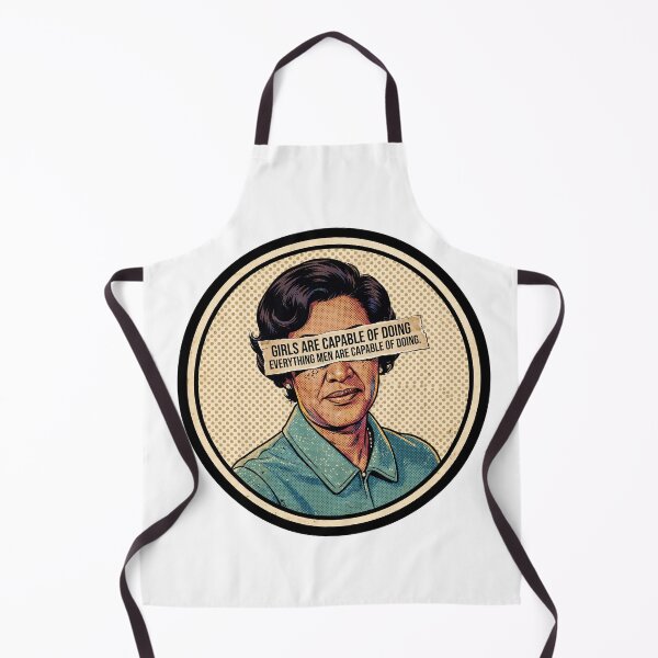 Item preview, Woman In STEM Katherine Johnson - Girls Are Capable Quote designed and sold by Neurospicy Trolls.