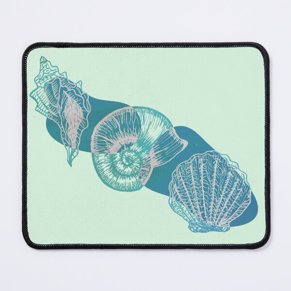 Item preview, Shells Illustration designed and sold by moonshinemais.