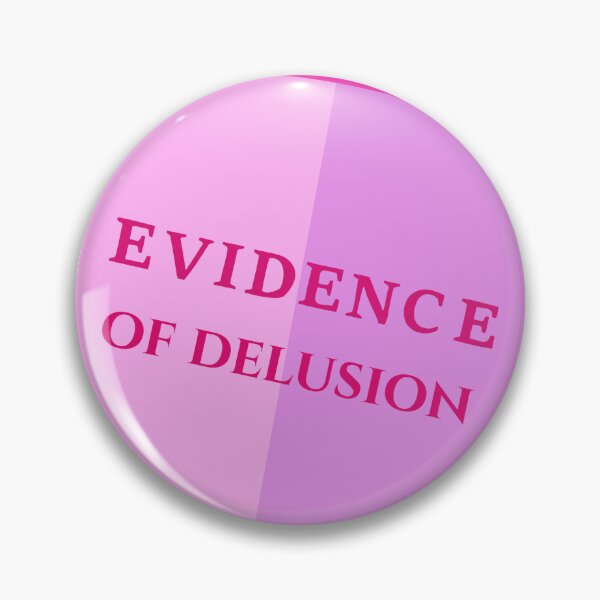 Item preview, Evidence of Delusion Sticker | Funny Coquette Legal Aesthetic | Pink Folder Design designed and sold by JusticeForSale.