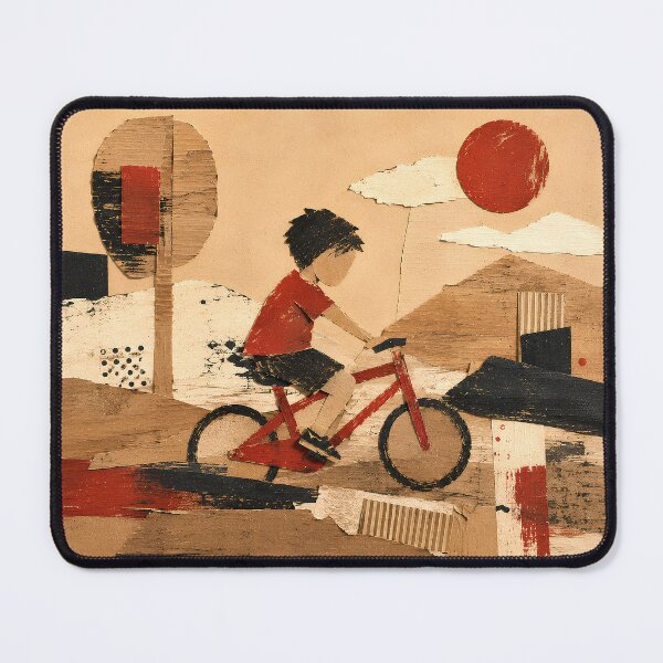 Item preview, Boy on a bike designed and sold by YannisZART.