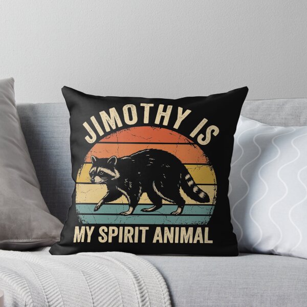 Item preview, Jimothy Is My Spirit Animal Raccoon Lover Wildlife Enthusiast designed and sold by Doodleoub.
