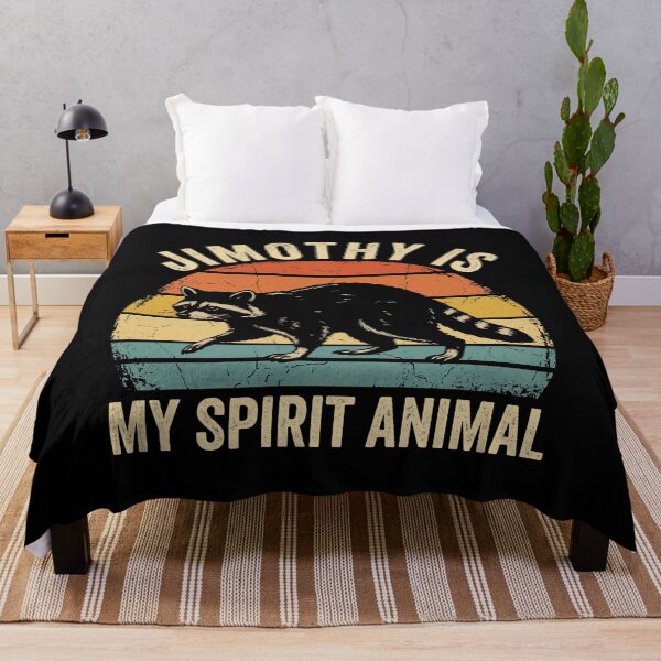 Item preview, Jimothy Is My Spirit Animal Raccoon Lover Wildlife Enthusiast designed and sold by Doodleoub.