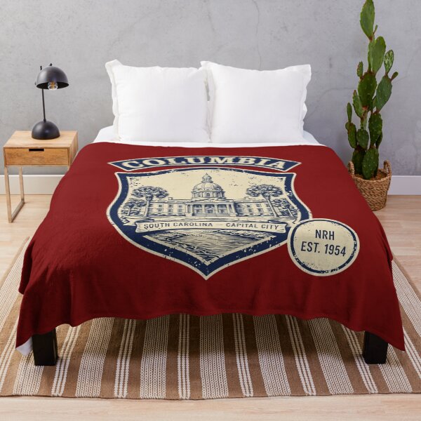 Item preview, Columbia South Carolina Capital Retro Plaque designed and sold by Normandy Road Heritage.