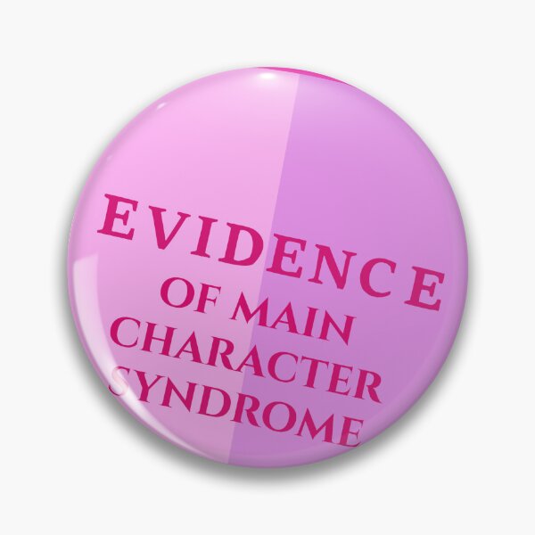 Item preview, Evidence of Main Character Syndrome Sticker | Pink Coquette Legal Aesthetic | Funny Folder Design designed and sold by JusticeForSale.