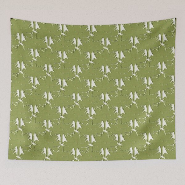 Item preview, Stylized Modern Tropical Botanical Off White designed and sold by JasmineGDesigns.