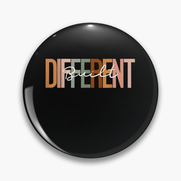 Item preview, I'm Just Built Different Vintage Retro Quote | Funny Motivational Graphic designed and sold by Gbriel3.
