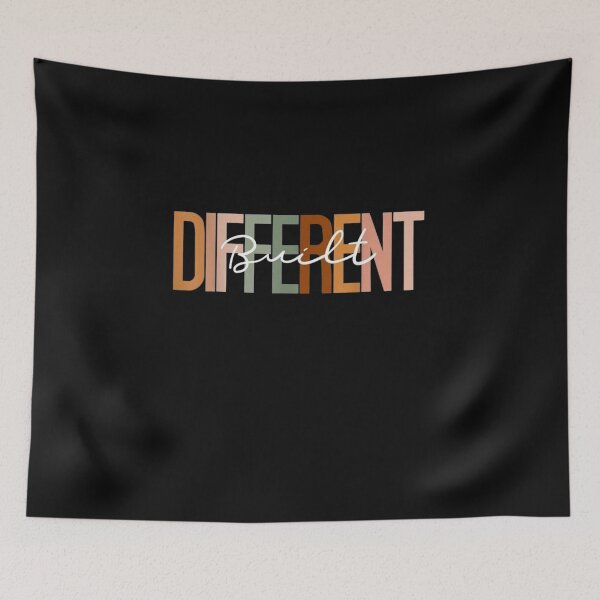 Item preview, I'm Just Built Different Vintage Retro Quote | Funny Motivational Graphic designed and sold by Gbriel3.