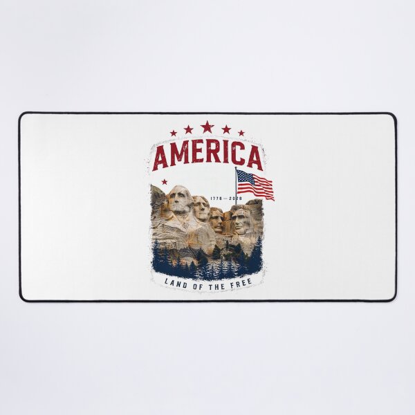 Item preview, America 250 Mount Rushmore South Dakota Semiquincentennial 1776 - 2026 Vintage Flag v4 designed and sold by DarylWelsh2024.