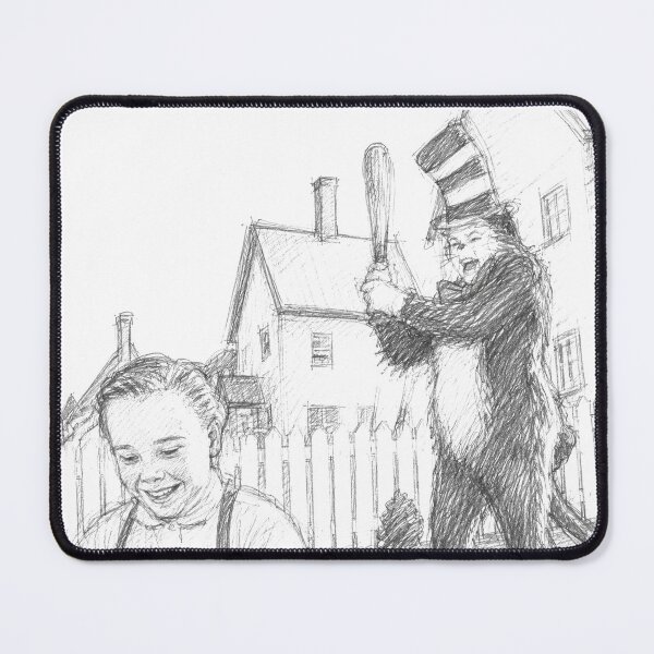 Item preview, The cat with da bat designed and sold by Jonny-pearcey.