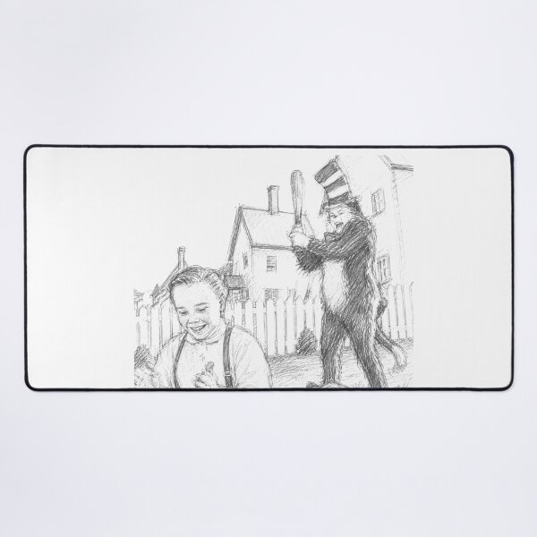 Item preview, The cat with da bat designed and sold by Jonny-pearcey.