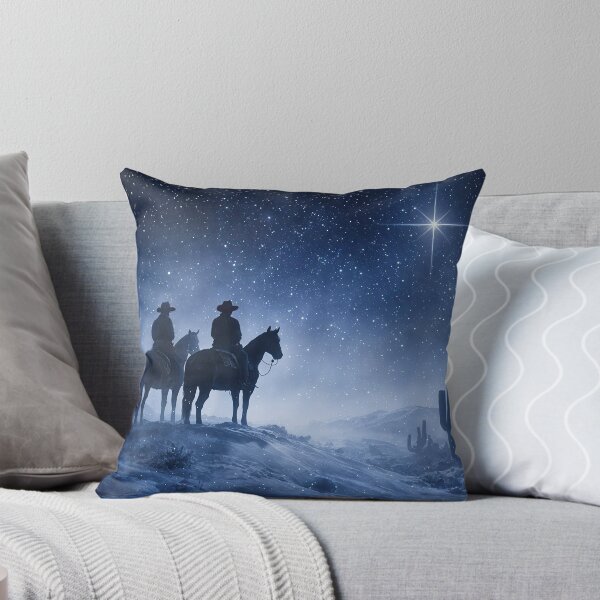 Item preview, Night Riders in Starry Desert Southwestern Sky North Star Christmas Holiday designed and sold by Stephanie Laird.