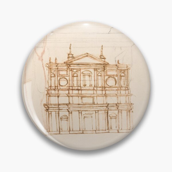 Artikelvorschau, Architekturstudie zur Fassade einer Renaissancekirche entworfen und verkauft von artofuniverse.
