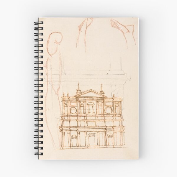 Item preview, Renaissance Church Facade Architectural Study designed and sold by artofuniverse.