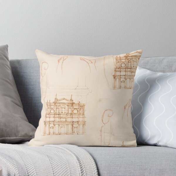 Item preview, Renaissance Church Facade Architectural Study designed and sold by artofuniverse.