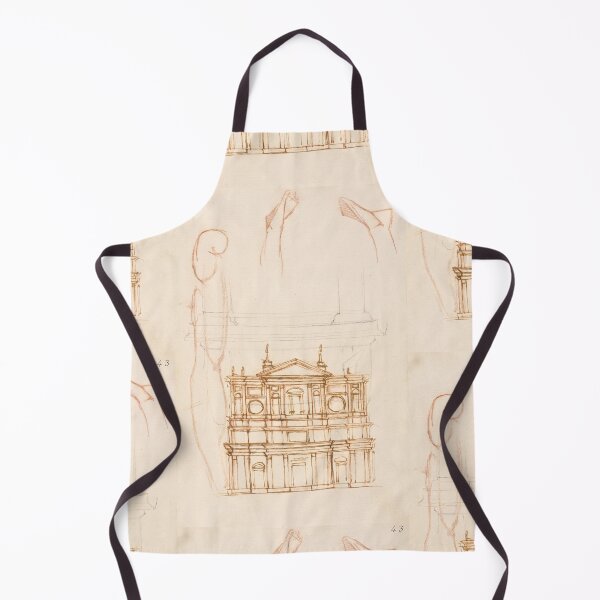 Item preview, Renaissance Church Facade Architectural Study designed and sold by artofuniverse.