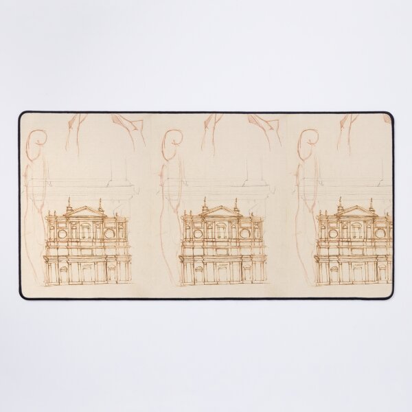 Item preview, Renaissance Church Facade Architectural Study designed and sold by artofuniverse.