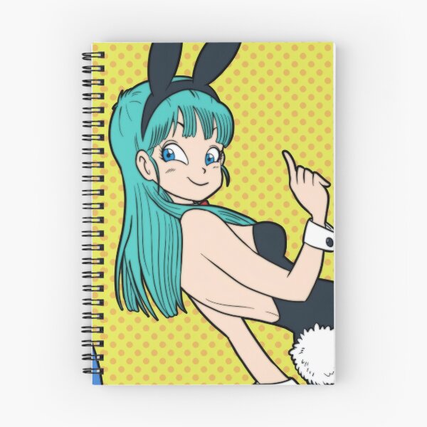 Item preview, Retro Rabbit Girl with Turquoise Hair - Pop Art Anime Style Illustration designed and sold by Billy Morfo™.