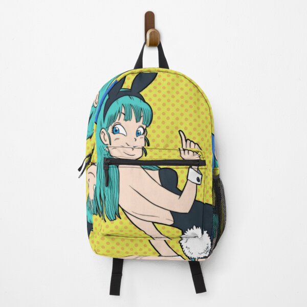 Item preview, Retro Rabbit Girl with Turquoise Hair - Pop Art Anime Style Illustration designed and sold by Billy Morfo™.