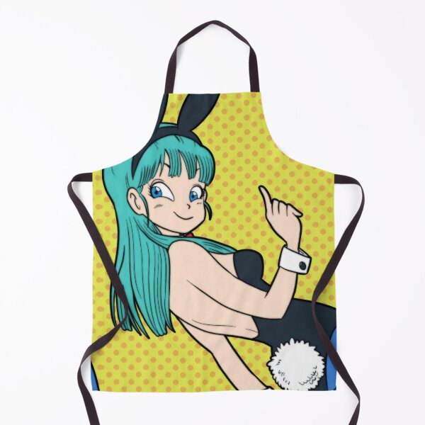 Item preview, Retro Rabbit Girl with Turquoise Hair - Pop Art Anime Style Illustration designed and sold by Billy Morfo™.