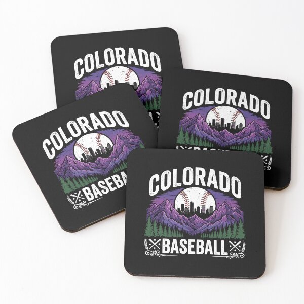 Item preview, Colorado Baseball Rocky Mountain Sports Fan designed and sold by Doodleoub.