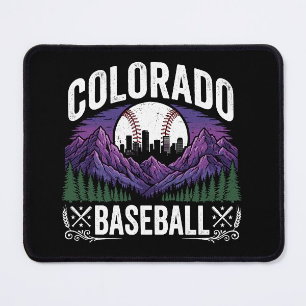 Item preview, Colorado Baseball Rocky Mountain Sports Fan designed and sold by Doodleoub.
