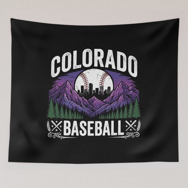 Item preview, Colorado Baseball Rocky Mountain Sports Fan designed and sold by Doodleoub.