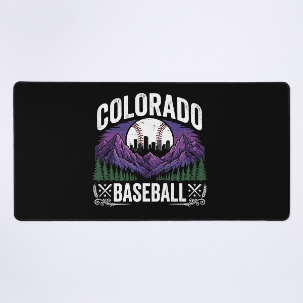 Item preview, Colorado Baseball Rocky Mountain Sports Fan designed and sold by Doodleoub.