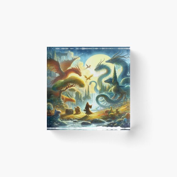 Item preview, Painterly Realistic Fantasy Creatures Portrait designed and sold by FotoworldEdel.