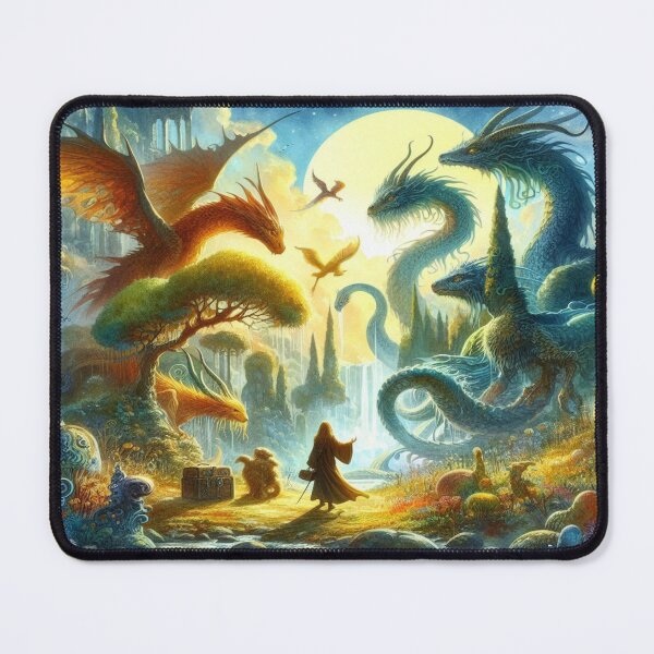 Item preview, Painterly Realistic Fantasy Creatures Portrait designed and sold by FotoworldEdel.
