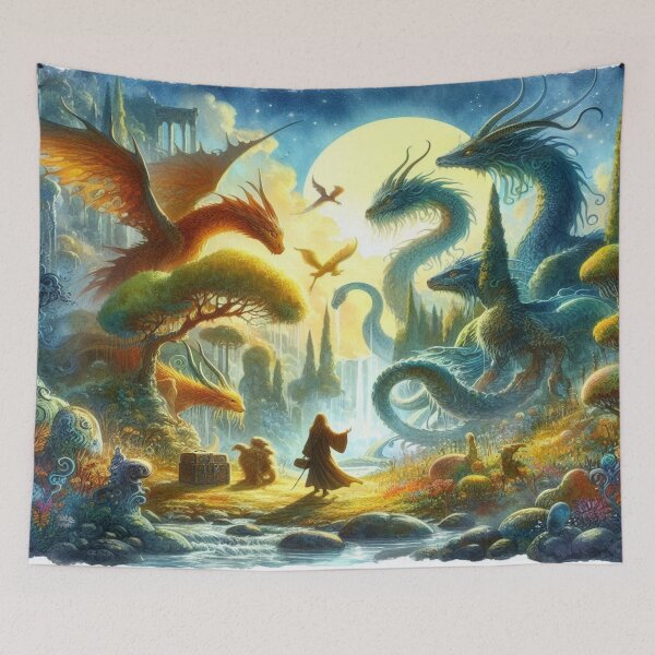 Item preview, Painterly Realistic Fantasy Creatures Portrait designed and sold by FotoworldEdel.