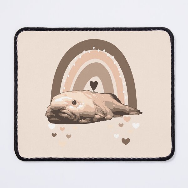 Item preview, Boho-Chic Blobfish - Sepia Blobfish with Rainbow designed and sold by LittleMissTyne.