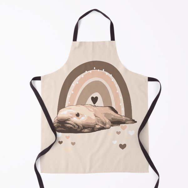 Item preview, Boho-Chic Blobfish - Sepia Blobfish with Rainbow designed and sold by LittleMissTyne.