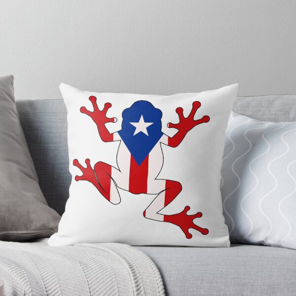 Item preview, Puerto Rican Coqui Frog Flag Boricua Pride designed and sold by Doodleoub.